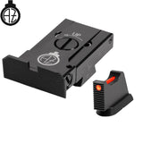 CZ 75B, CZ P-01, CZ 75 SP-01 reguliuojami mechaniniai taikikliai | šviesolaidis A 