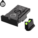 CZ P-10 reguliuojami mechaniniai taikikliai | šviesolaidinis A 