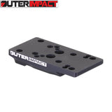 CZ TS 2 kolimatoriaus laikiklis universalus | type C Outer Impact
