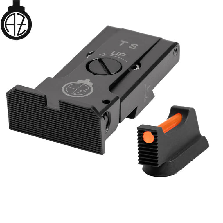 CZ TS 2, CZ TS 1 & CZ Shadow 2 Target reguliuojami mechaniniai taikikliai | fiber optic A 