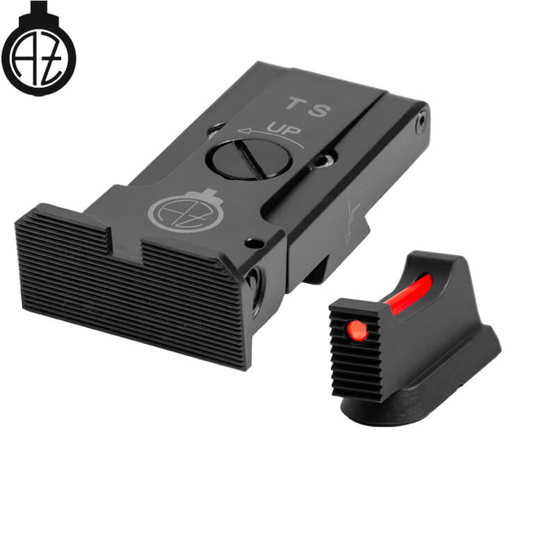CZ TS 2, CZ TS 1 & CZ Shadow 2 Target reguliuojami mechaniniai taikikliai | fiber optic A 