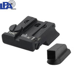 CZ 75B, CZ P-01, CZ 75 SP-01 reguliuojamų mechaninių taikiklių komplektas | LPA