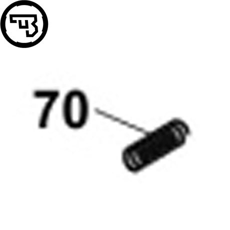 CZ Bren 2 dėtuvės fiksatoriaus spyruoklė | dalis #70