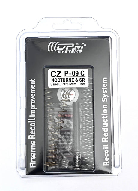 CZ P-09C Nocturne atatrankos mažinimo sistema DPM