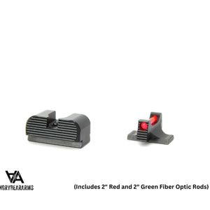 CZ P-09 Nocturne mechaniniai taikikliai