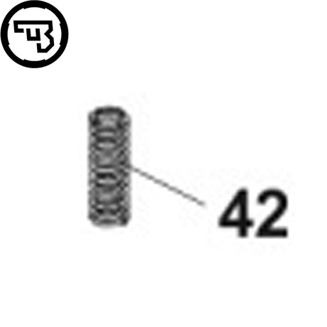 CZ 75B, CZ P-01, CZ P-07, CZ P-09 spynos bloko spyruoklė