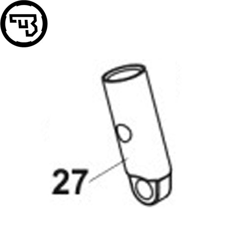 CZ P-07 pagrindinės spyruoklės kaištis | dalis #27