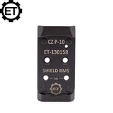 CZ P-10 OR adapterio plokštelė | Shield RMS, SMS