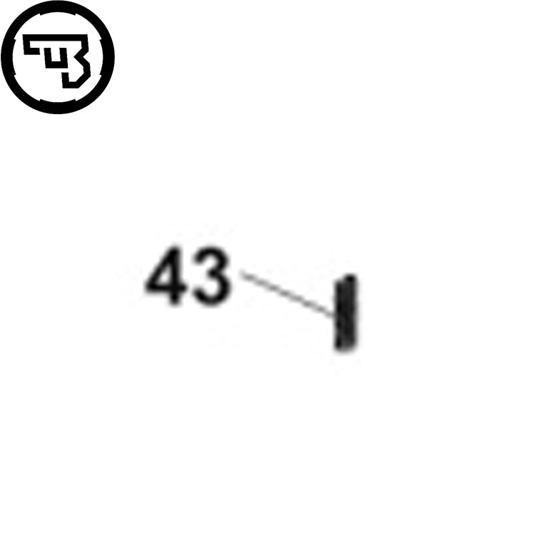 CZ Scorpion Evo pistoleto spynos sulaikytojo spyruoklė | dalis #43