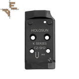 CZ Shadow 2 adapterio plokštelė | Holosun K-series footprint Evo Arms