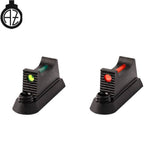 CZ Shadow 2 Orange priekinis taikiklis su šviesolaidžiu | 7.5 x 1.0 mm