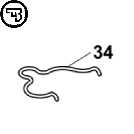 CZ Shadow 2, CZ 75B, CZ 75 SP-01 Shadow nuleistuko strypo spyruoklė | dalis #34
