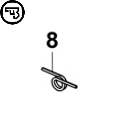 CZ TS 2 nuleistuko spyruoklė | part #8