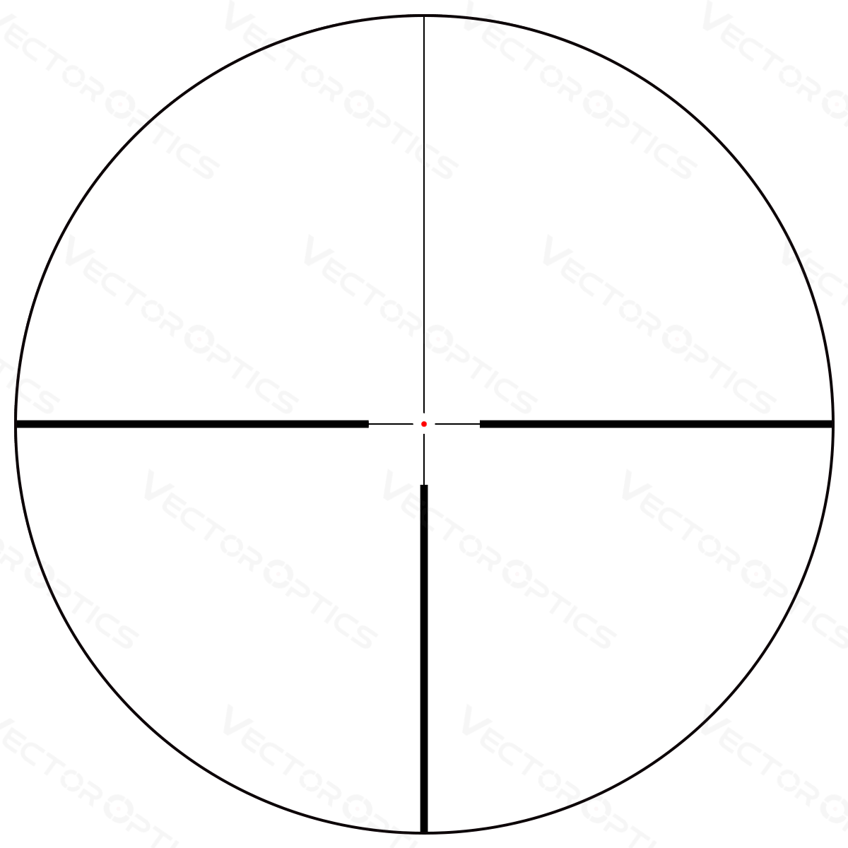 Vector Optics Continental 1,5–9x42 SFP šautuvo optinis taikiklis
