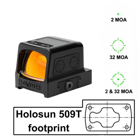 Holosun 509T X2 [žalia]