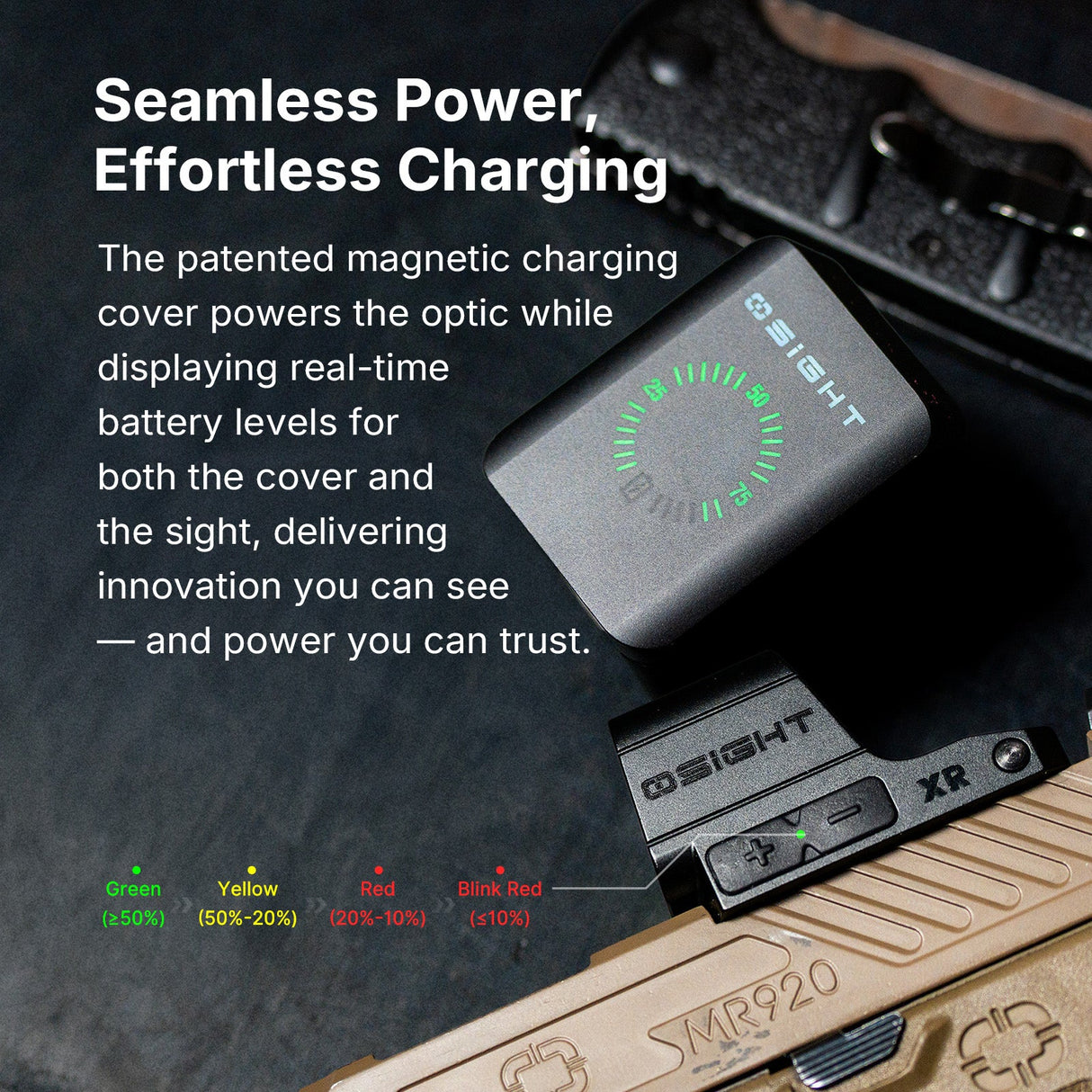 Osight XR Enclosed [raudona] 