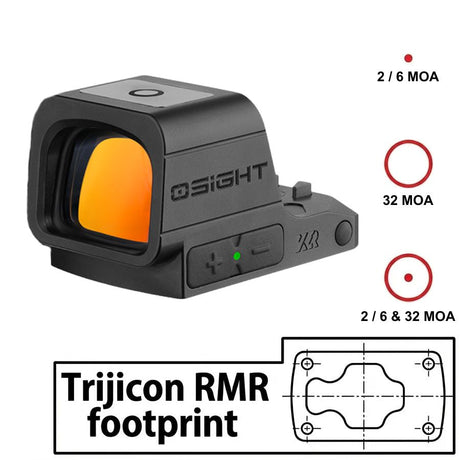 Osight XR Enclosed [raudona]