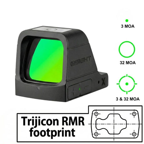 Osight X [žalia] kolimatorius