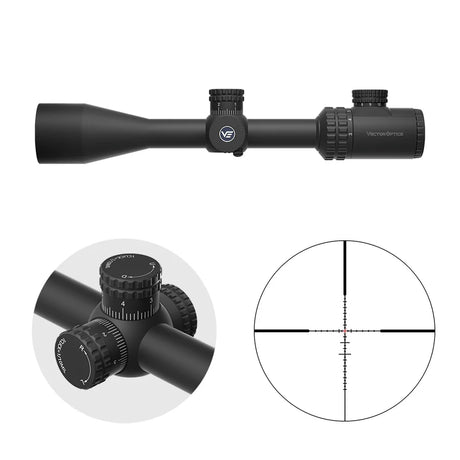 Vector Optics Hugo 3-12x40i Fiber Reticle taikiklis