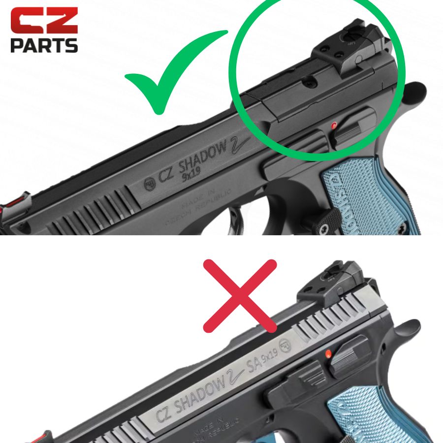 CZ Shadow 2 OR adapterio plokštelė | Aimpoint A-CUT footprint