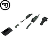 CZ 455 originalus pilnas mechaninių taikiklių komplektas