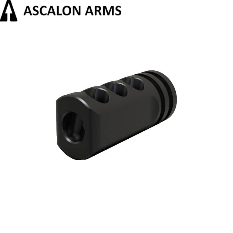 CZ Scorpion Evo / 3+ kompensatorius V6 [1/2x28 UNF arba M18x1]