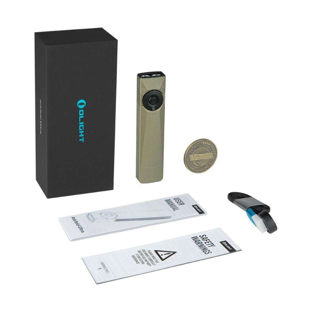 Olight Arkfeld Ultra | plokščias 3-in-1 EDC žibintuvėlis | 1.400 lm