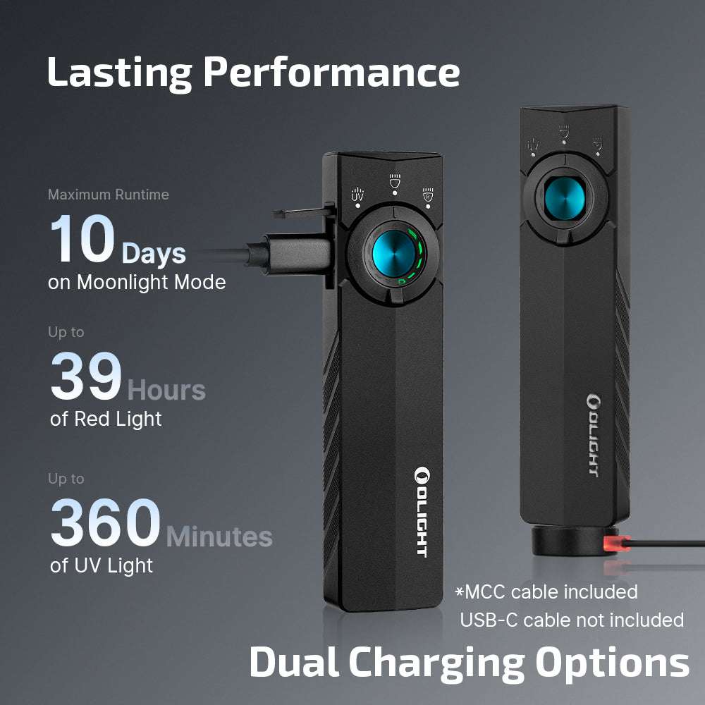 Olight ArkPro Lite | plokščias 3-in-1 EDC žibintuvėlis | 1.200 lm