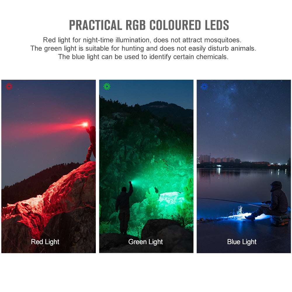 Olight Marauder Mini | įvairiaspalvis įkraunamas žibintuvėlis | 7.000 lm