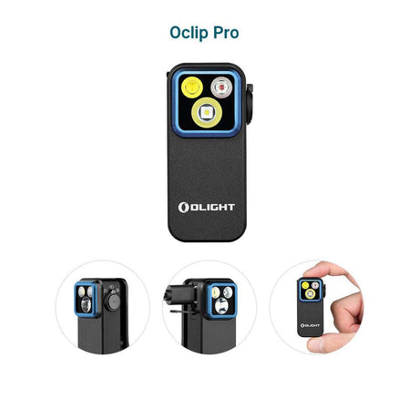Olight Oclip Pro | daugiafunkcis segamas žibintuvėlis | 500 lm