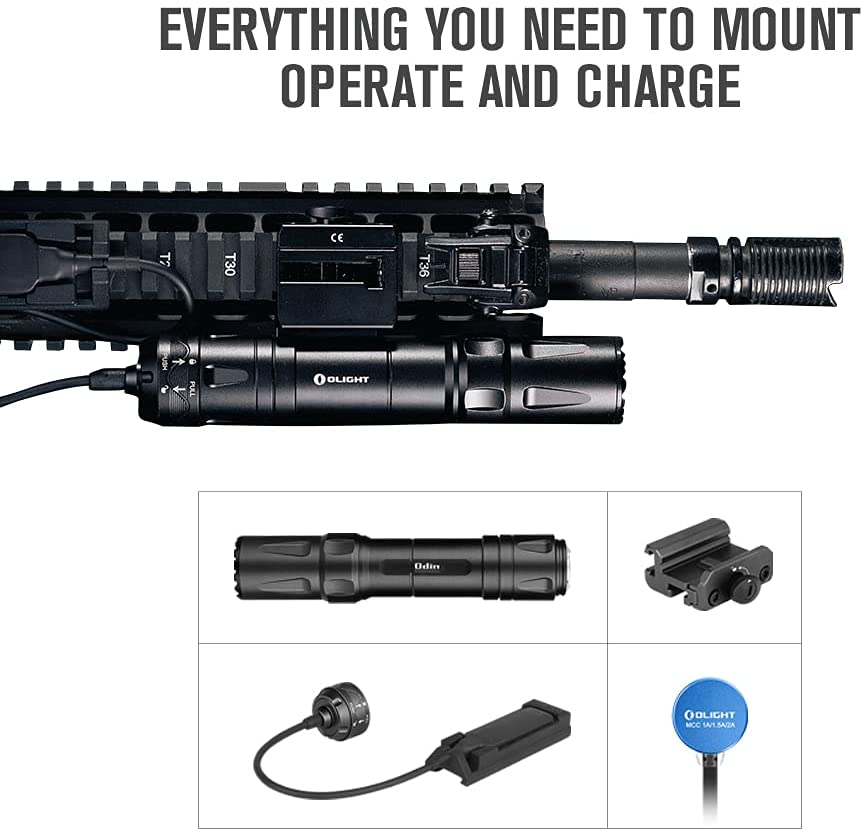 Olight Odin | šautuvo žibintas | 2.000 lm