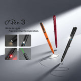 Olight O'Pen 3 | daugiafunkcis rašiklis-žibintuvėlis | 120 lm + žalias lazeris