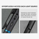 Olight O'Pen 3 | daugiafunkcis rašiklis-žibintuvėlis | 120 lm + žalias lazeris