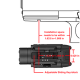 Olight PL-3R Valkyrie | pistoleto žibintuvėlis | 1.500 lm