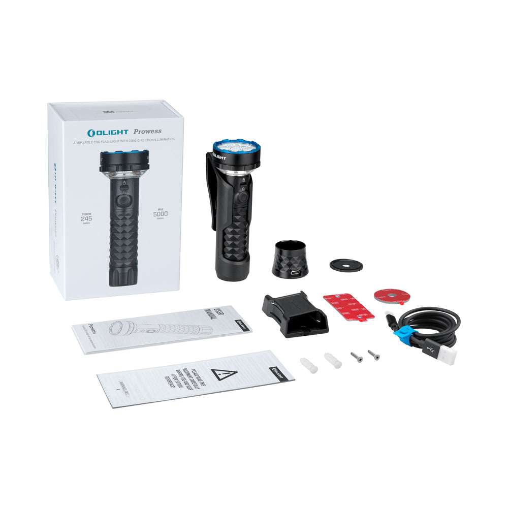 Olight Prowess | žibintuvėlis su dvikrypčiu apšvietimu | 5.000 lm
