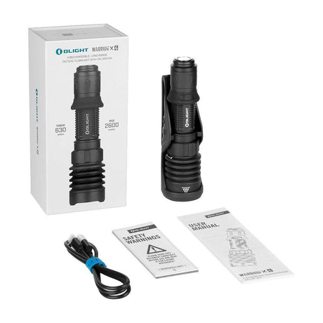 Olight Warrior X 4 | taktinis žibintuvėlis | 2.600 lm