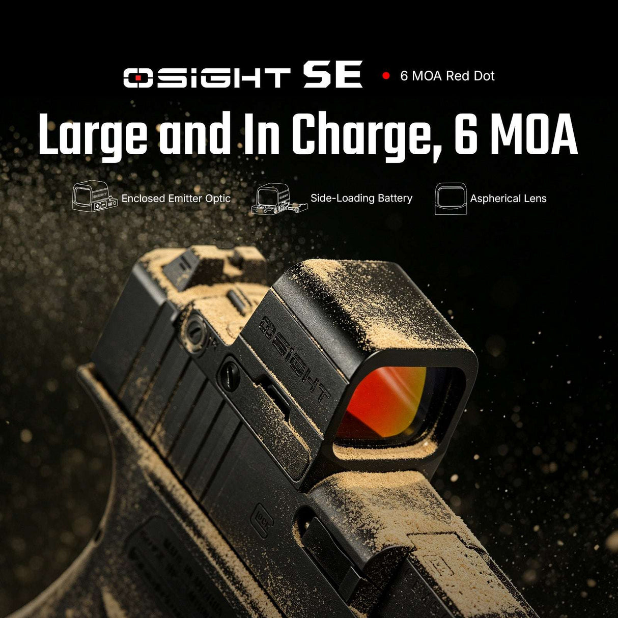 Osight SE [raudonas] | 6 MOA