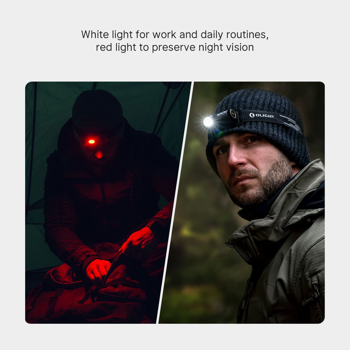Olight Perun 3 Mini | įkraunamas galvos žibintas | 1.250 lm