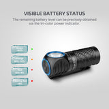 Olight Perun 3 Mini | įkraunamas galvos žibintas | 1.250 lm